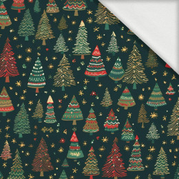 CHRISTMAS TREE PAT. 2 - looped knit fabric with elastane ITY