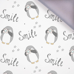 PHOTO PENGUIN SMILE / white - softshell