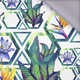 FLOWERS IN HEXAGONS - softshell