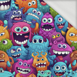 CRAZY MONSTERS PAT. 3 - looped knit fabric