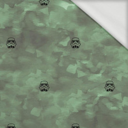STORMTROOPERS (minimal) / CAMOUFLAGE pat. 2 (olive) - looped knit fabric