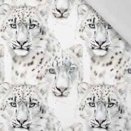 SNOW LEOPARD PAT. 1 - Cotton woven fabric