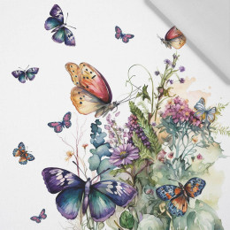 BEAUTIFUL BUTTERFLY PAT. 3  - panel (60cm x 50cm) Cotton woven fabric