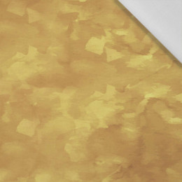 CAMOUFLAGE pat. 2 / mustard - Cotton woven fabric