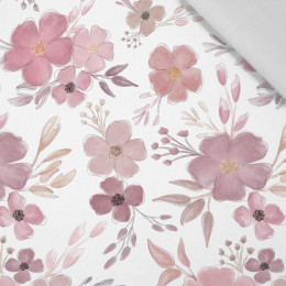 PAINTED FLOWERS pat. 1 - Cotton woven fabric