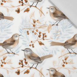 PASTEL BIRDS PAT. 1 - Cotton woven fabric