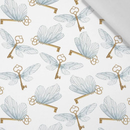 WINGED KEYS (MAGIC SCHOOL) - Cotton woven fabric