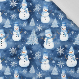 WATERCOLOR WINTER PAT. 1 - Cotton woven fabric