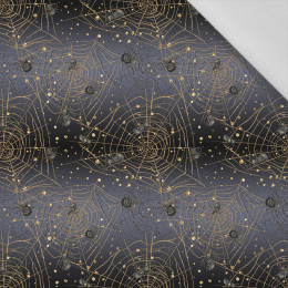 GOLDEN WEB (ENCHANTED NIGHT) - Cotton woven fabric