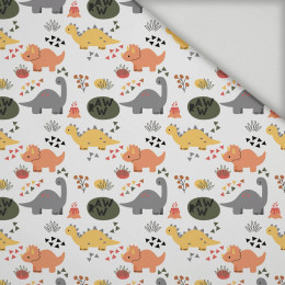 COLORFUL DINOSAURS pat. 2 - quick-drying woven fabric