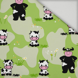 COWS ON GREEN - Quick-drying woven fabric