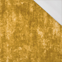 GRUNGE (mustard) - single jersey with elastane 