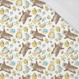 FOREST MIX (FOREST ANIMALS) - single jersey with elastane 