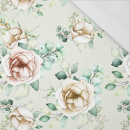 PEONIES pat. 2 - single jersey with elastane 