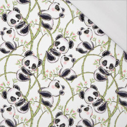 CHARMING PANDAS - single jersey with elastane 