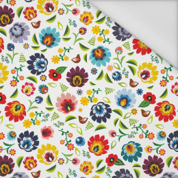 LOWICZ FOLKLORE MINI / white - Waterproof woven fabric