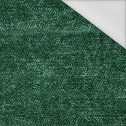 VINTAGE LOOK JEANS (bottle green) - Waterproof woven fabric