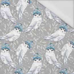 IOWLS IN HATS (ENCHANTED WINTER) - Waterproof woven fabric