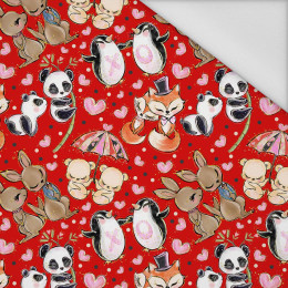 LITTLE ANIMALS IN LOVE pat. 2 - Waterproof woven fabric