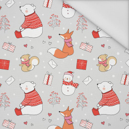WINTER FRIENDS (WINTER FUN) - Waterproof woven fabric