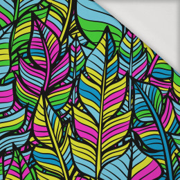 NEON LEAVES - Viscose jersey