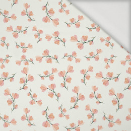 PINK FLOWERS PAT. 4 / white - Viscose jersey