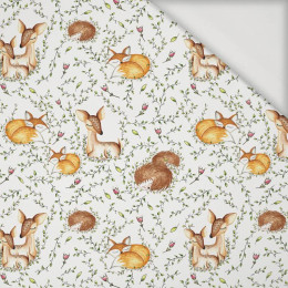 SLEEPING ANIMALS MIX (SLEEPING ANIMALS) / white - Viscose jersey