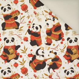CHINESE PANDAS- Upholstery velour 