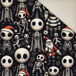 SKELETONS AND SANTAS- Upholstery velour 