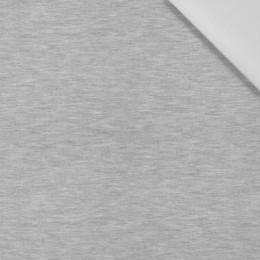 MELANGE LIGHT GRAY - Cotton woven fabric