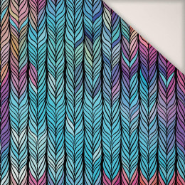 BRAID / rainbow - PERKAL Cotton fabric