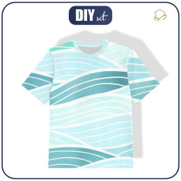 KID’S T-SHIRT - WAVES No. 2 - single jersey 