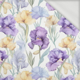 FLOWERS wz.11 - looped knit fabric