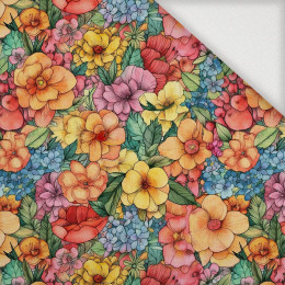 FLOWERS WZ.44 - Woven Fabric for tablecloths