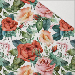 FLOWERS WZ.45 - Hydrophobic brushed knit