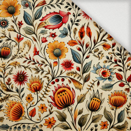 Folk Art wz.17 - Woven Fabric for tablecloths