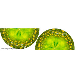 MARSH-MARIGOLD - circle skirt panel 
