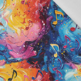 MUSIC NOTES PAT. 5 - Cotton woven fabric