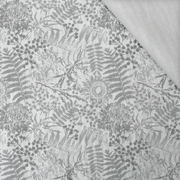 MONSTERA 2.0 (GREY) - Cotton muslin