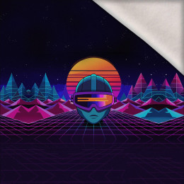 NEON GALAXY WZ.10 - panel (60cm x 50cm) brushed knitwear with elastane ITY