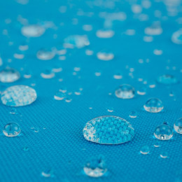 TURQUOISE - Waterproof woven fabric