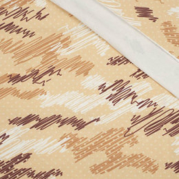 CAMOUFLAGE - scribble / mustard - single jersey with elastane 