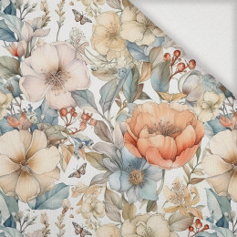 PASTEL FLOWERS WZ.15 - Woven Fabric for tablecloths