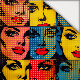 RETRO COMICS PAT.10 - light brushed knitwear