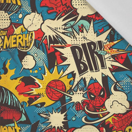 RETRO COMICS PAT.1 - Cotton woven fabric