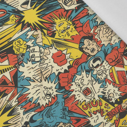 RETRO COMICS PAT.2 - Cotton woven fabric