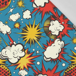 RETRO COMICS PAT.4 - Cotton woven fabric