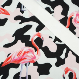 50cm CAMOUFLAGE FLAMINGOS - softshell