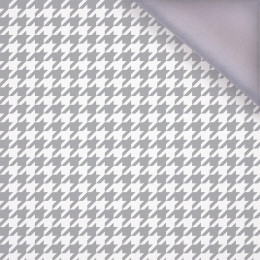 GREY HOUNDSTOOTH / WHITE - softshell