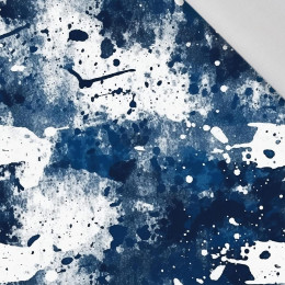 NAVY GRUNGE wz. 5 - Cotton woven fabric